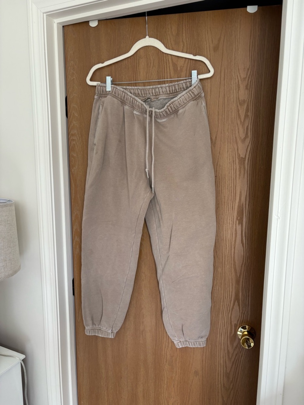 Abercrombie & Fitch Essential Sunday Sweatpants - Light Brown